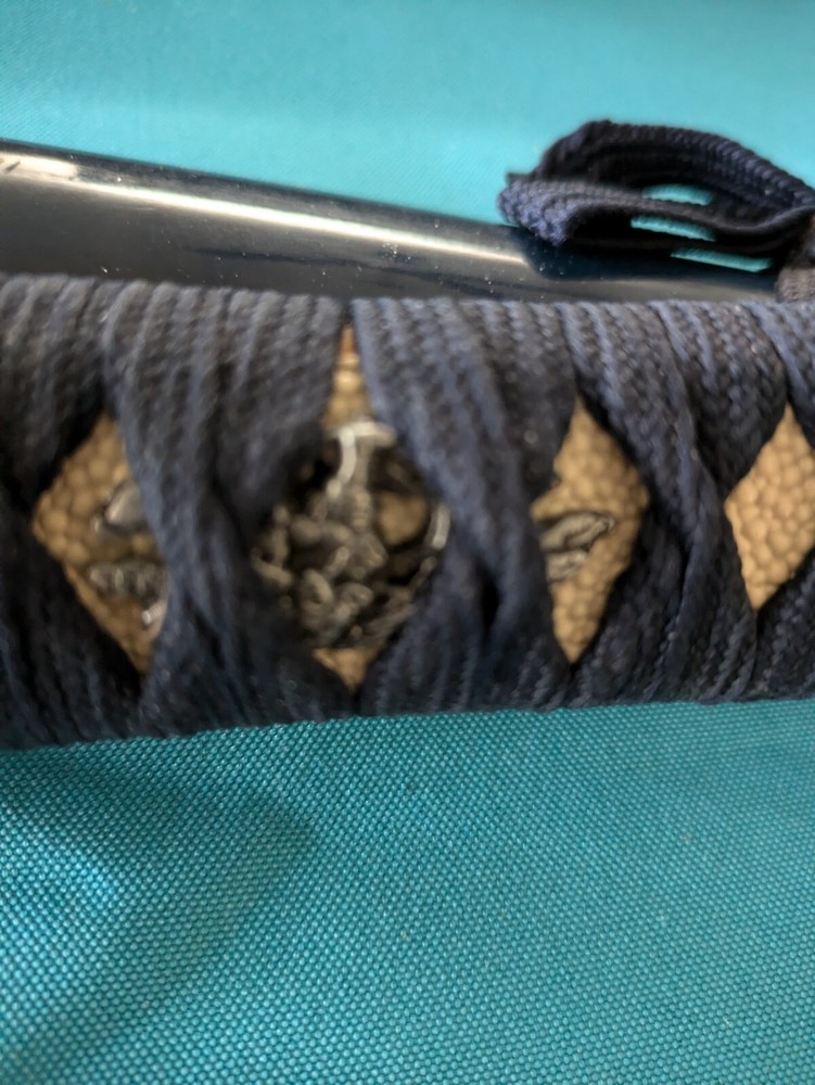 Black Tanto Samurai Dagger by Toledo Spain