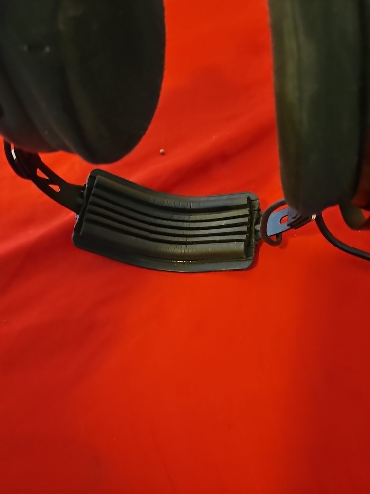 Flightcom Aviation Headset Black Model Unknown