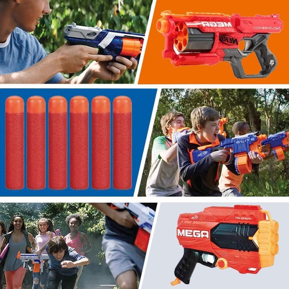 60PCS Mega Dart Refill Pack for N-Strike Mega Series