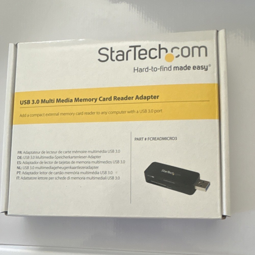 StarTech.com USB 3.0 Card Reader Adapter FCREADMICRO3 Multi Media