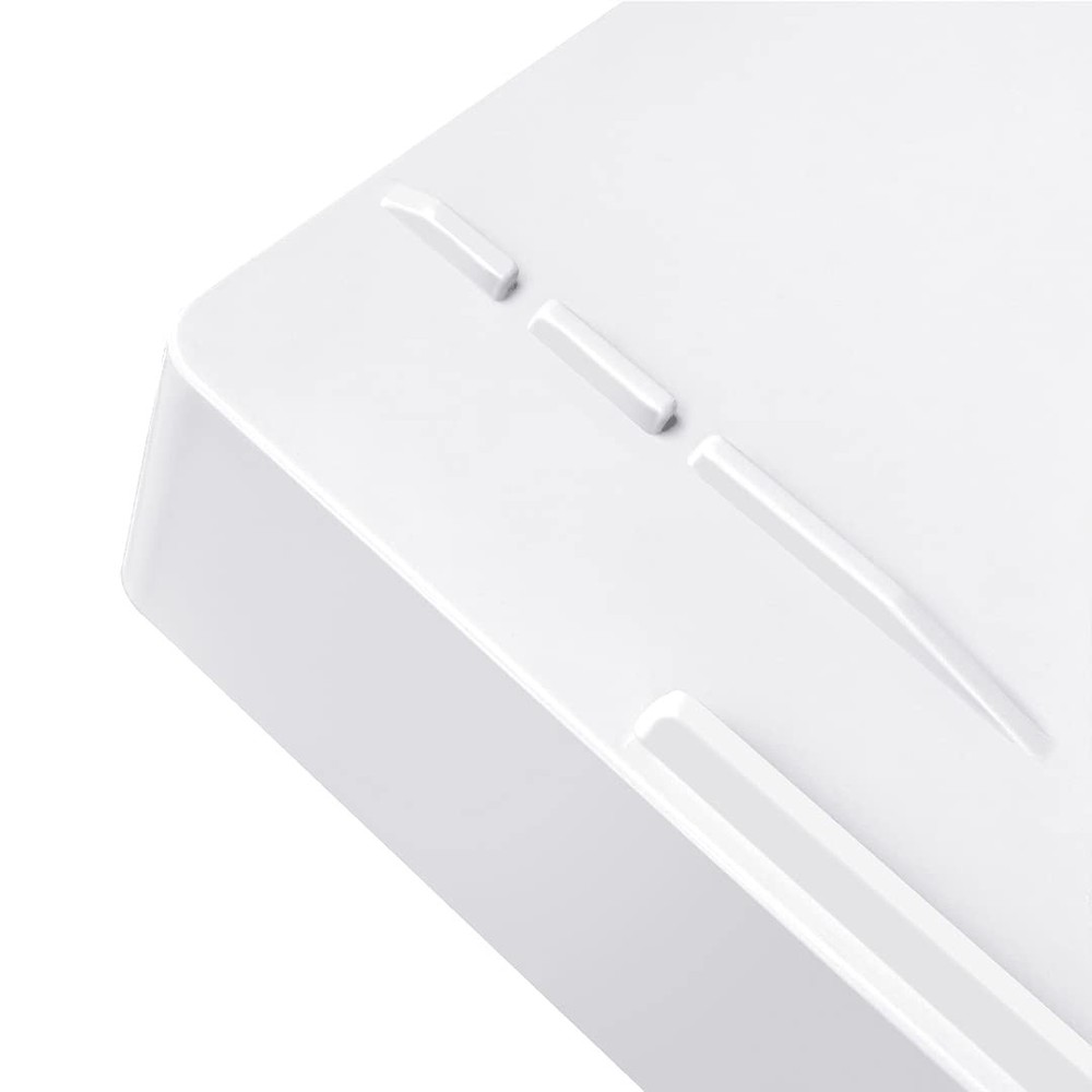 2 Tier Paper Organizer Letter Tray – Plastic Stackable Desk File Organizer, S...