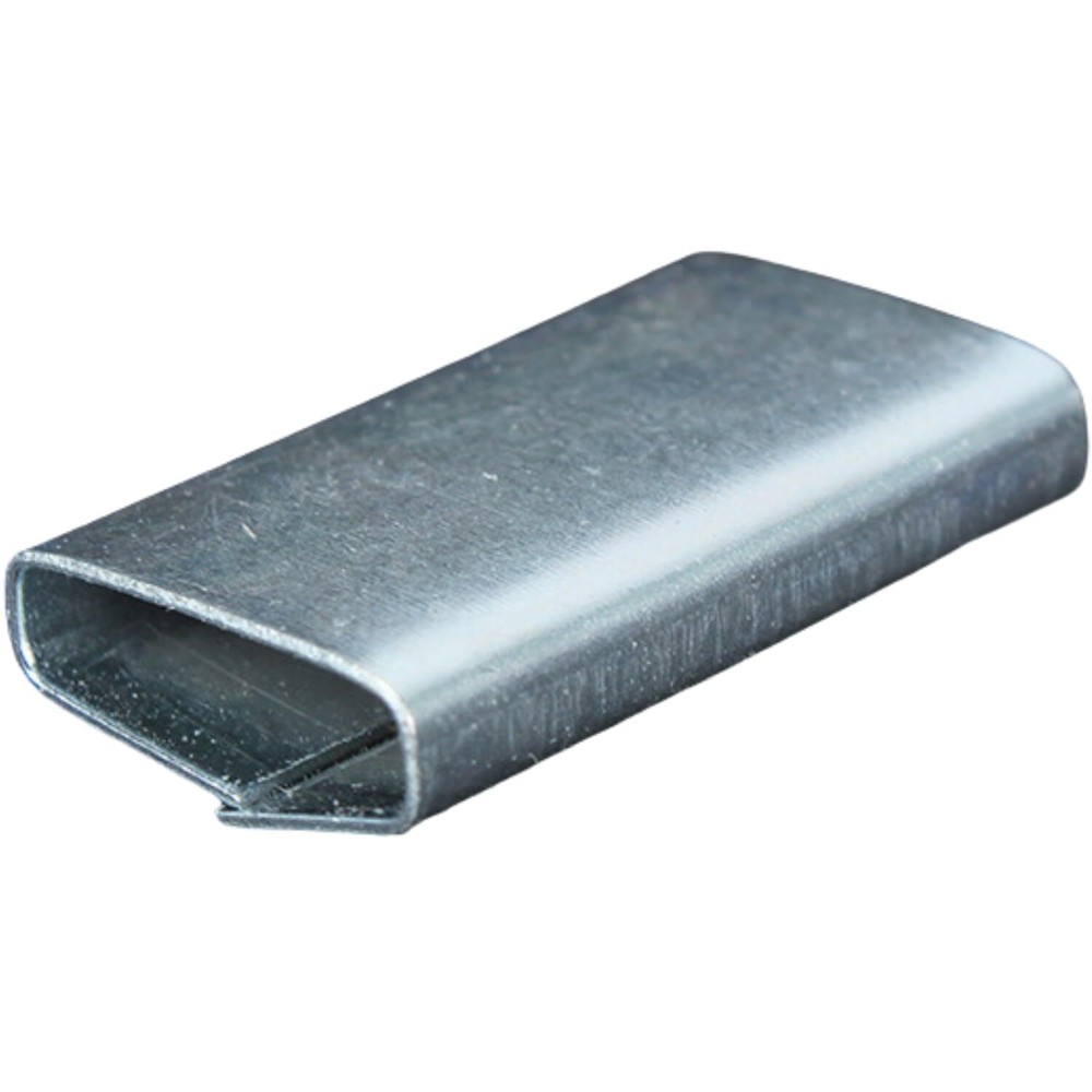 U.S. Solid 3/4" Pusher Type Closed Strapping Seals 500 Pack