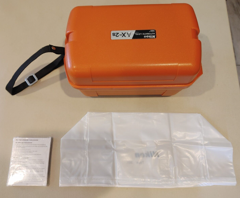 Nikon AX-2S Automatic Level 20X Magnification with Case as Pictured