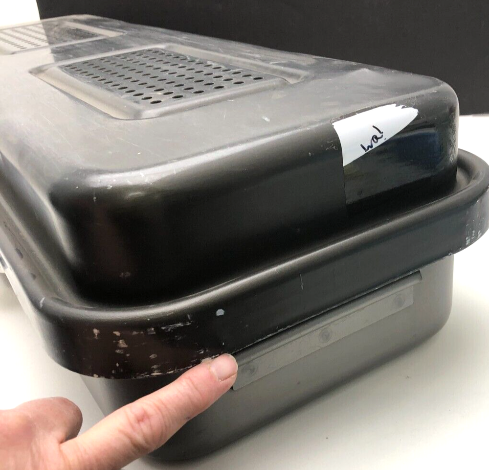 Sterilization Container Case Genesis 6"x11"x28" CD5-61B Large 6" Deep Perf