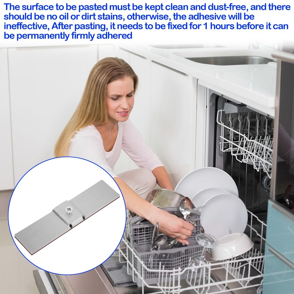 𝙐𝙥𝙜𝙧𝙖𝙙𝙚𝙙 Granite Dishwasher Mounting Bracket Kit Includes 2 Pcs Grani...
