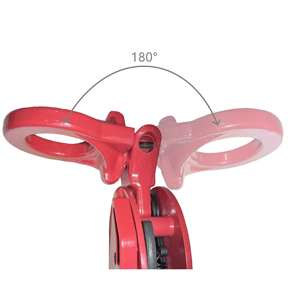 Pake Handling Tools Universal Plate Clamp, 6600 lb Working Load Limit