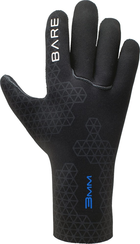 3mm S-Flex Gloves, Black