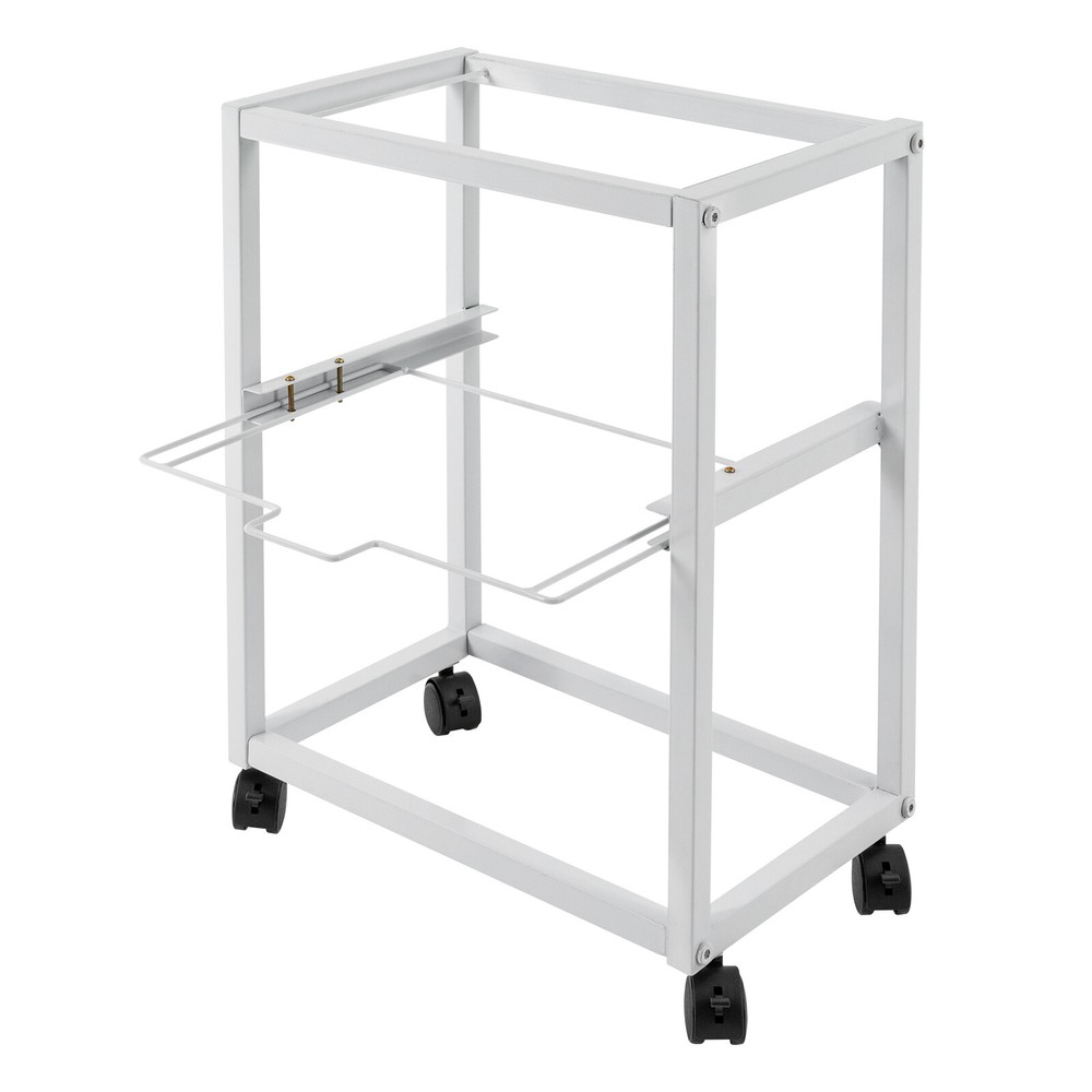 Pull-out Movable File Carts Rolling Folder Carts 2 Tiers Hanging Files W/ Wheels