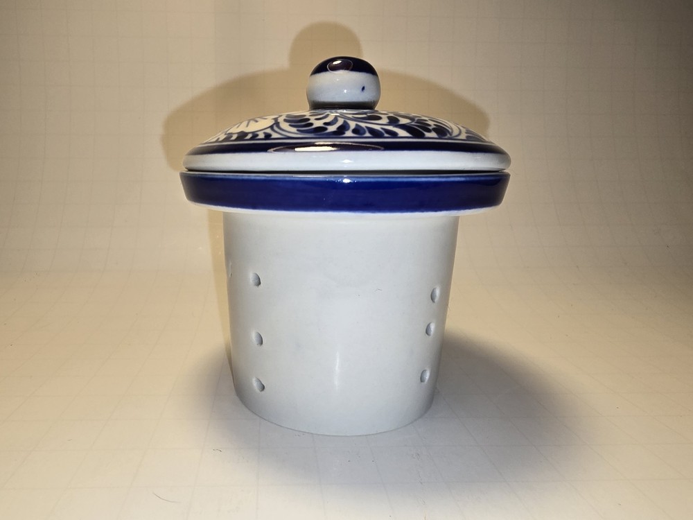 Tea Infuser Blue And White