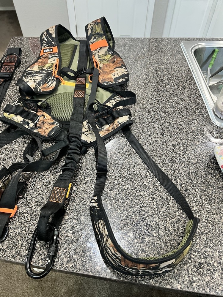 Kalkal Tree Stand Harness, Hunter Safety System Harness for Tree Stand, Light