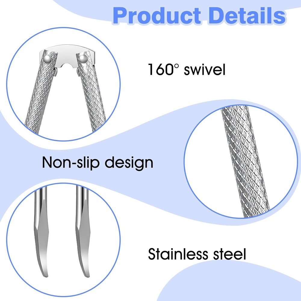 Nut Cracker Set, Nutcracker Tool, Lobster Crackers and Picks Set, 3 Pcs Classic