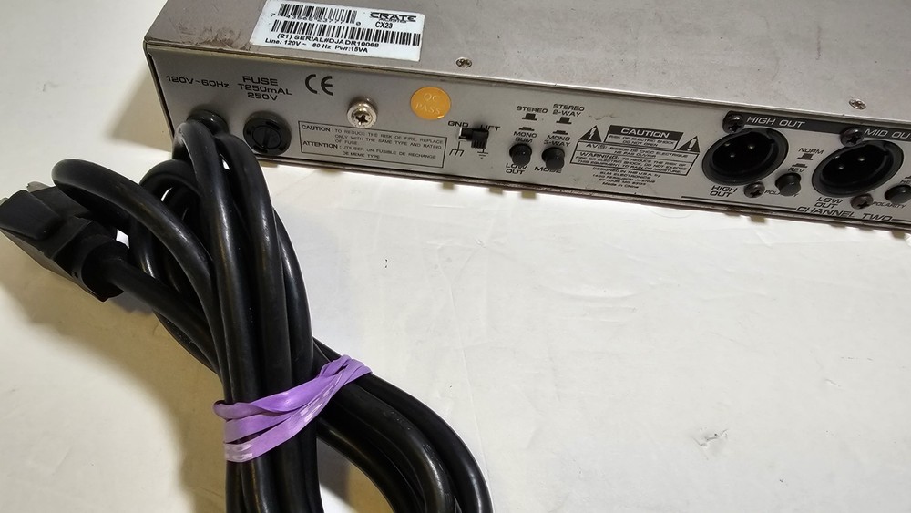 CRATE Sound Scape CX23 Crossover