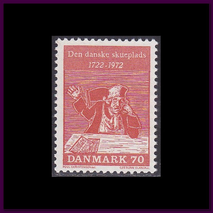 Denmark - 1972  (539) Mint never Hinged