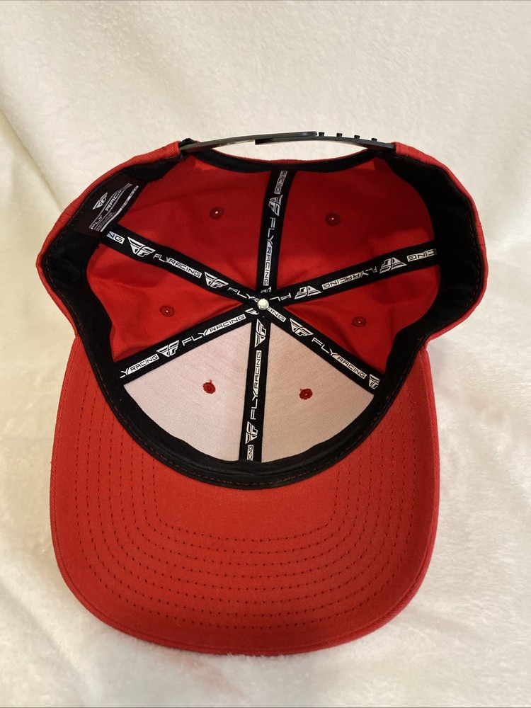 Fly Racing F-wing Red Snapback Hat