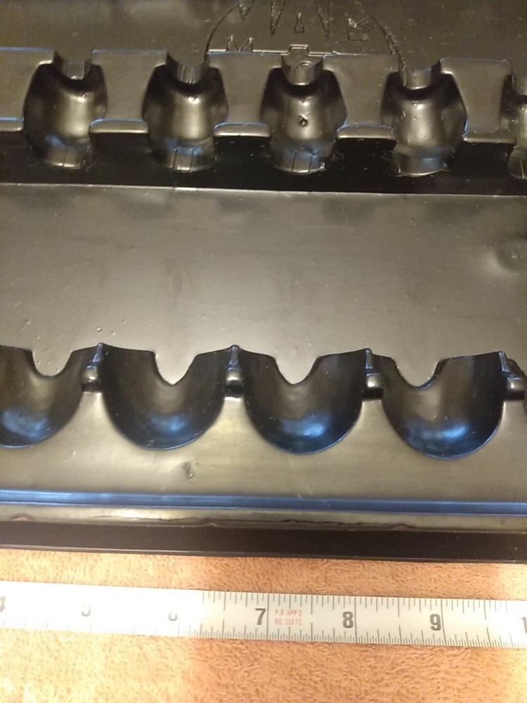 Mac Tools 9 Piece Nut Driver Plastic Storage Tray Black