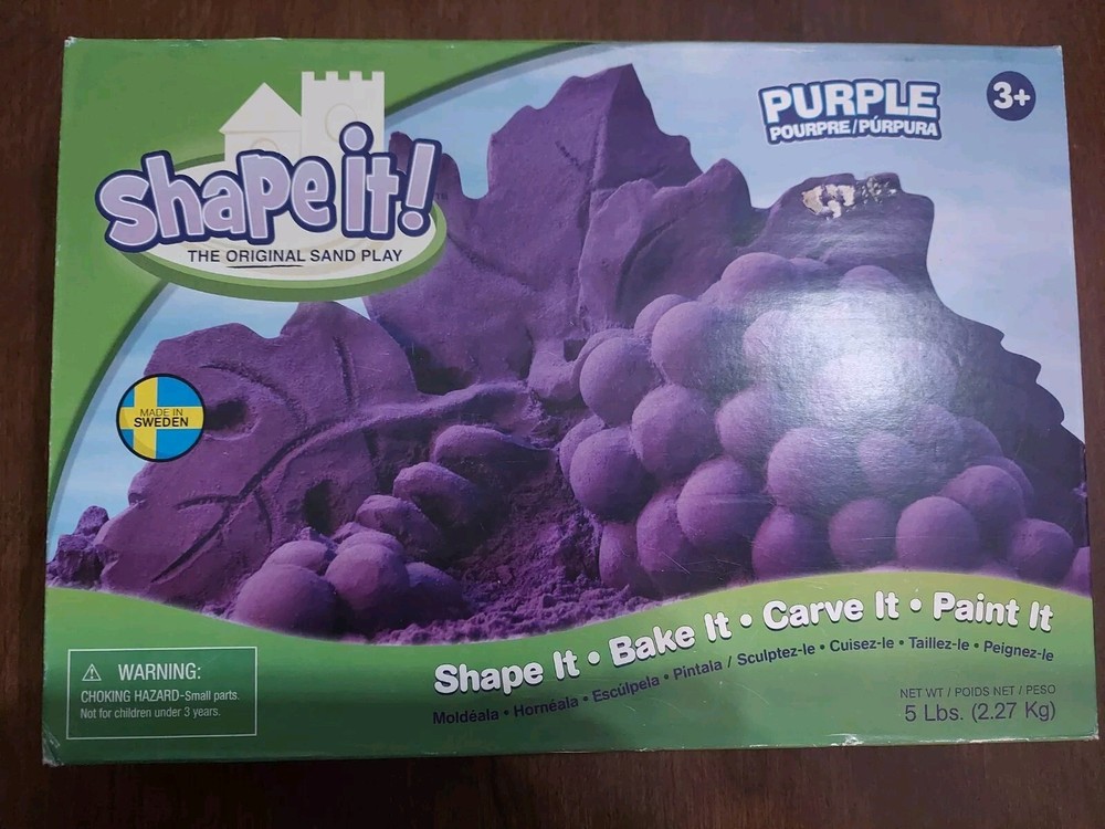 Shape It - Purple Play Sand 5lbs