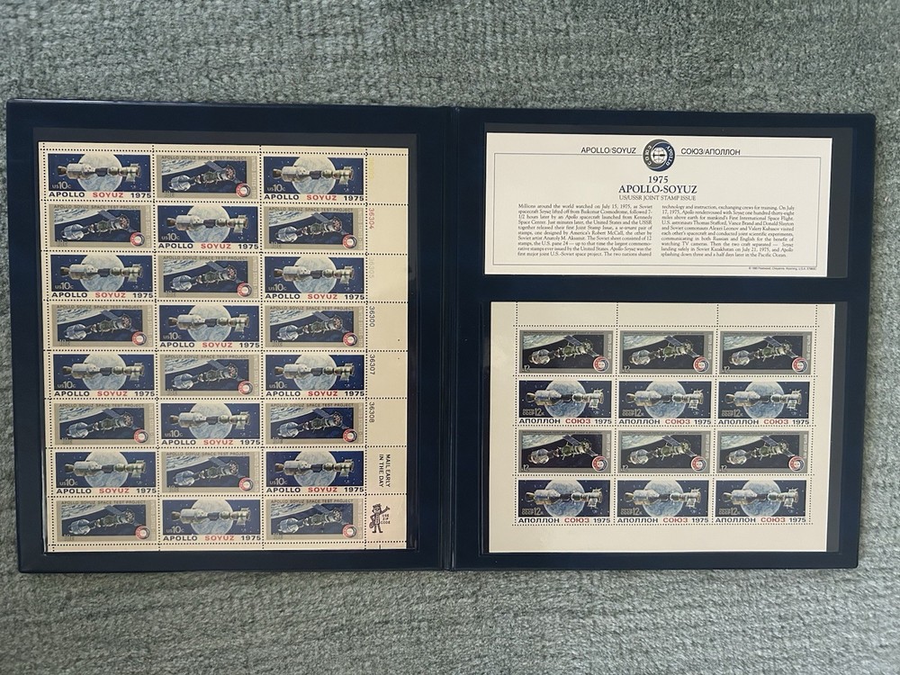 Fleetwood Apollo Soyuz Joint Stamp Issue