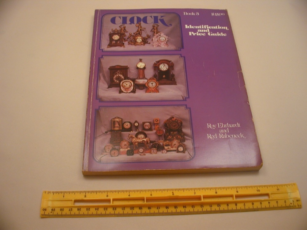Book 2,221 – Clock Identification and Price Guide Book 3