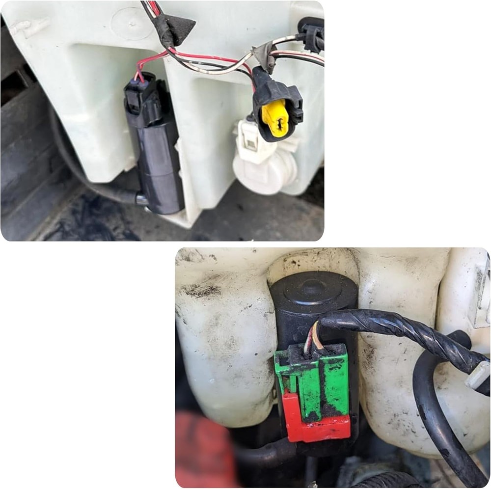 Front Windshield Washer Fluid Pump Motor Replacement for Mitsubishi Lancer, 1pc