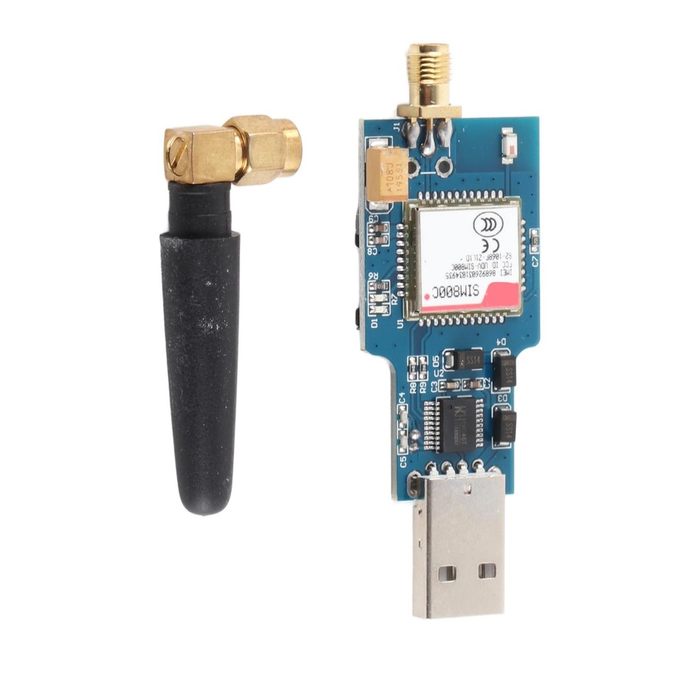USB to GSM Module, Low Consumption PCB Board Electronic Component,SIM800C Run...