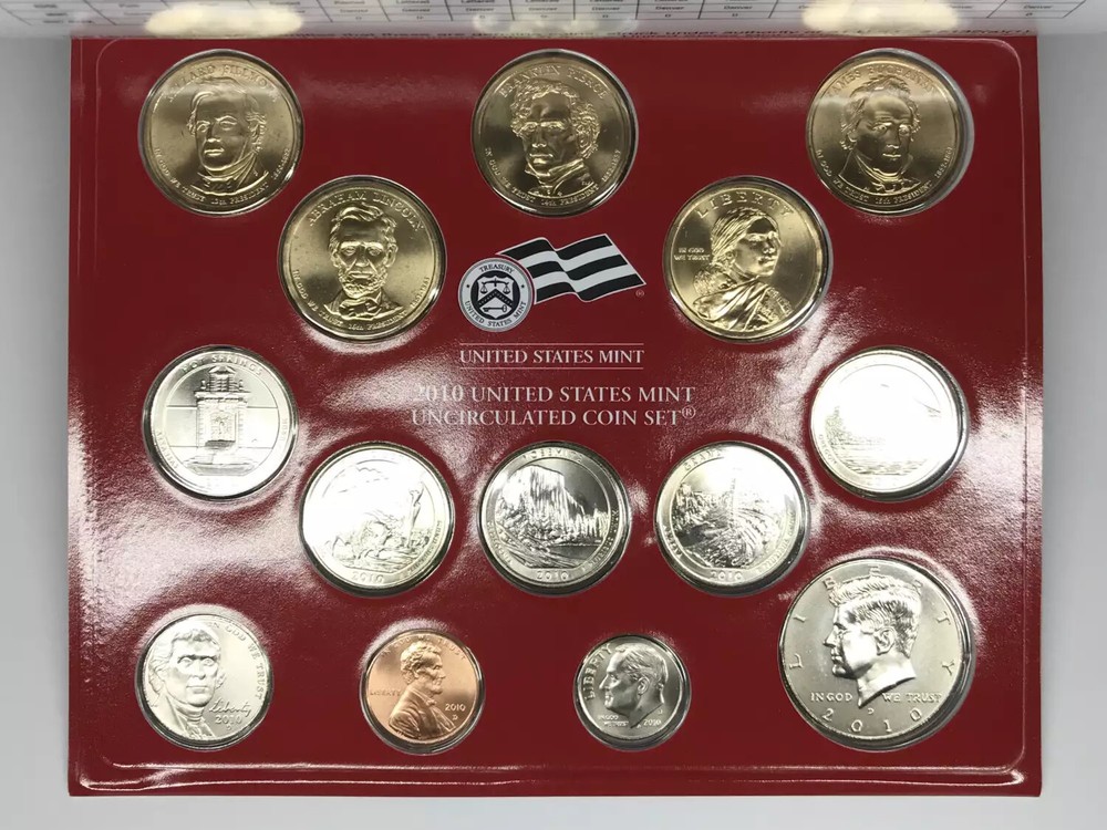 2010 US Mint Uncirculated Coin Set - P & D