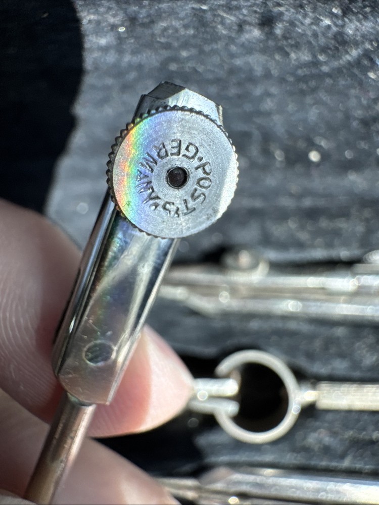 Vintage Set Of Soviet Drawing Instruments Drafting Tools