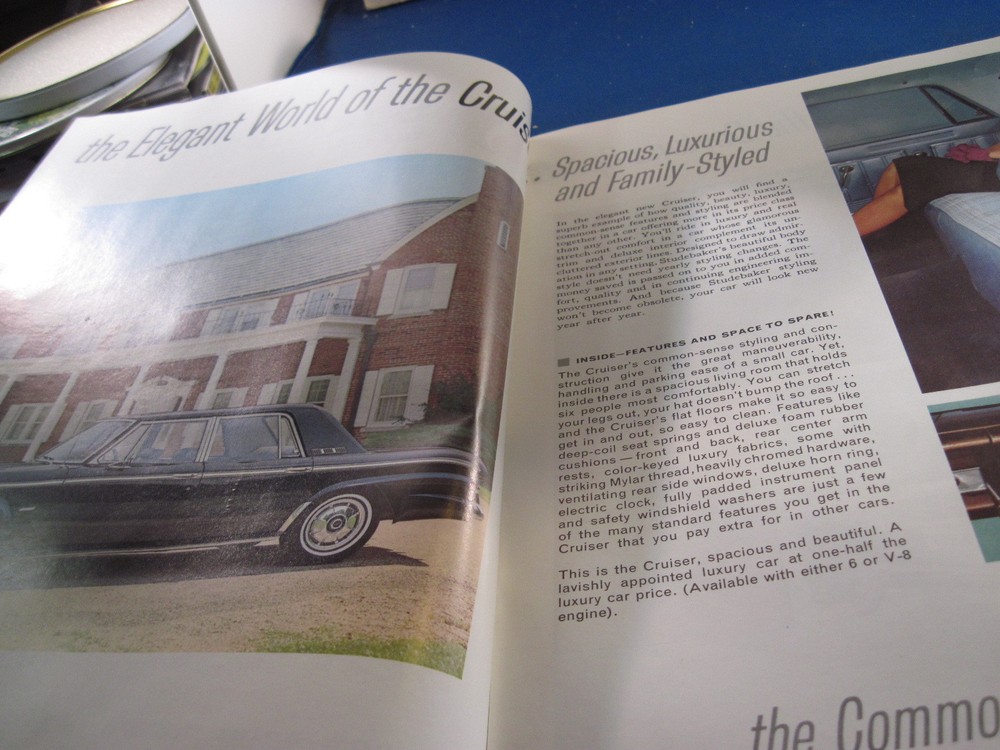 Studebaker 1965 delux catalog brochure ***