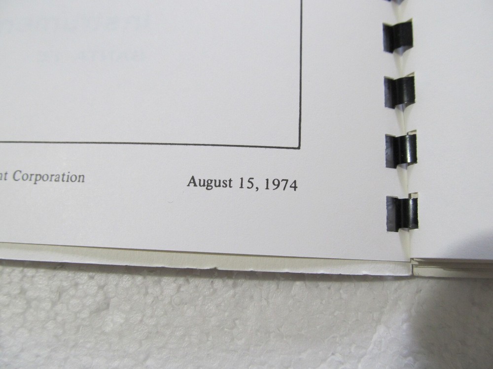 EBERLINE LABORATORY Mini Scaler MS-1 TECHNICAL MANUAL 1974