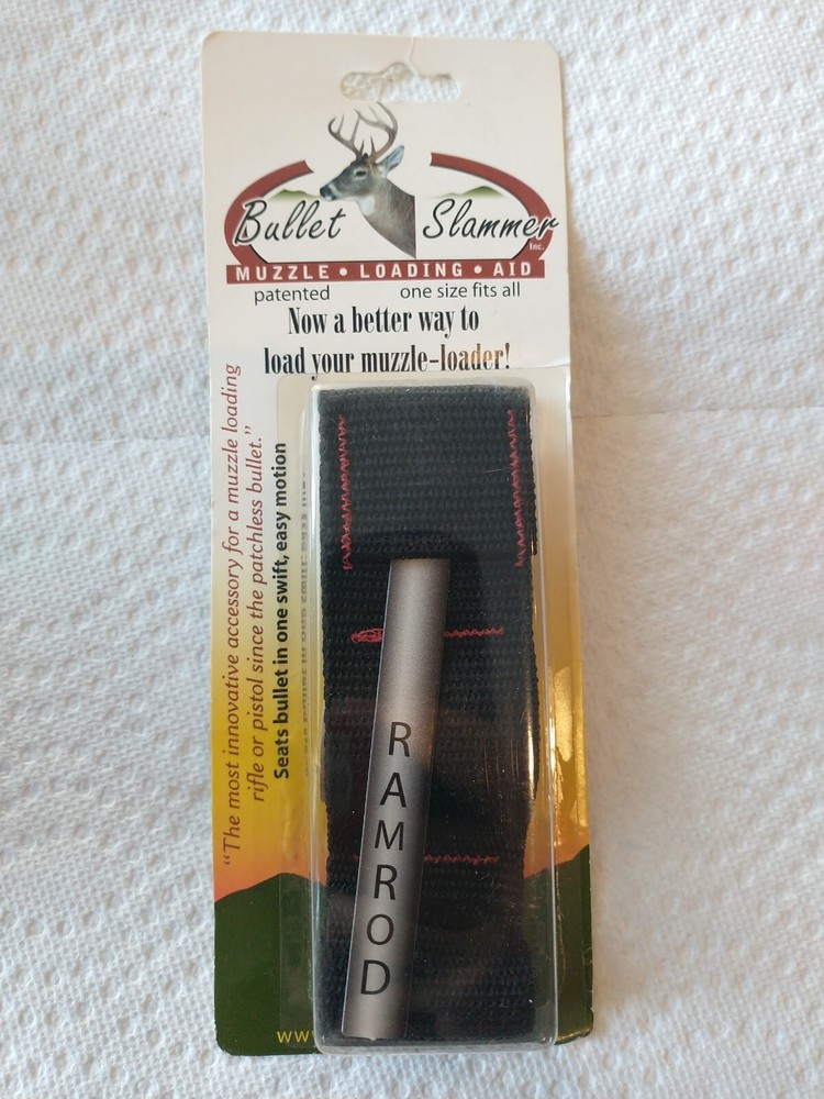 Bullet Slammer muzzleloader ramrod aid, hand-held. New 🆕