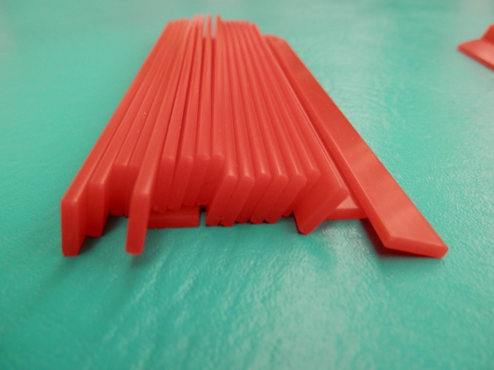 20 Red Dip Spread Cheese Stick 6" Square Tip Reusable Stir cuttable Flexible