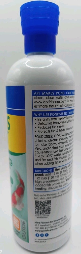 API Pond Stress Coat 16 Fluid Oz