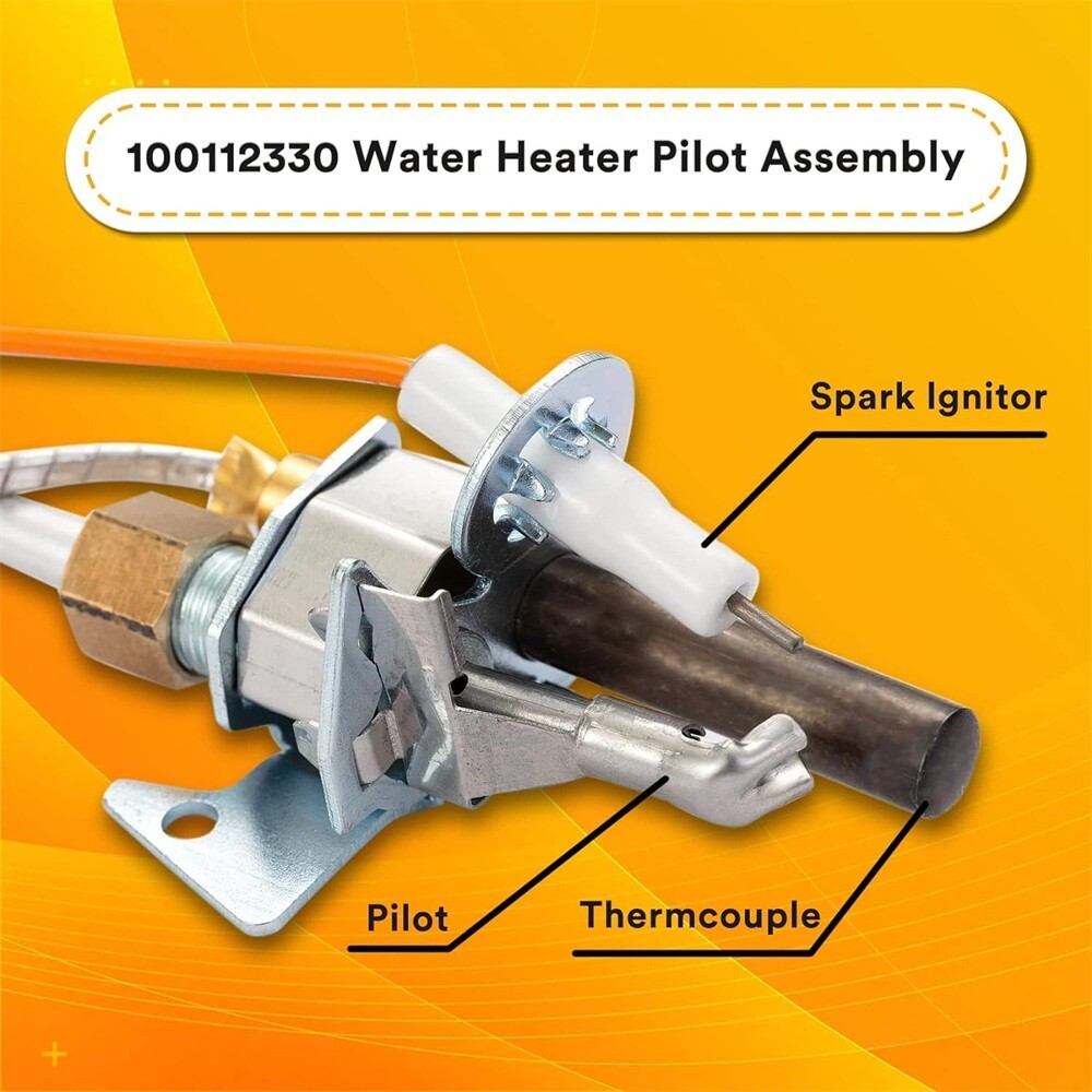 100112330 Water Heater Pilot Assembly Fit For 300 301 Series A.O.Smith Whirlpool