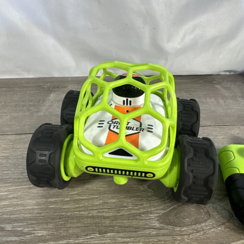 Sharper Image Orbit Glow Tumbler Remote Control All Terrain Rover - Tested