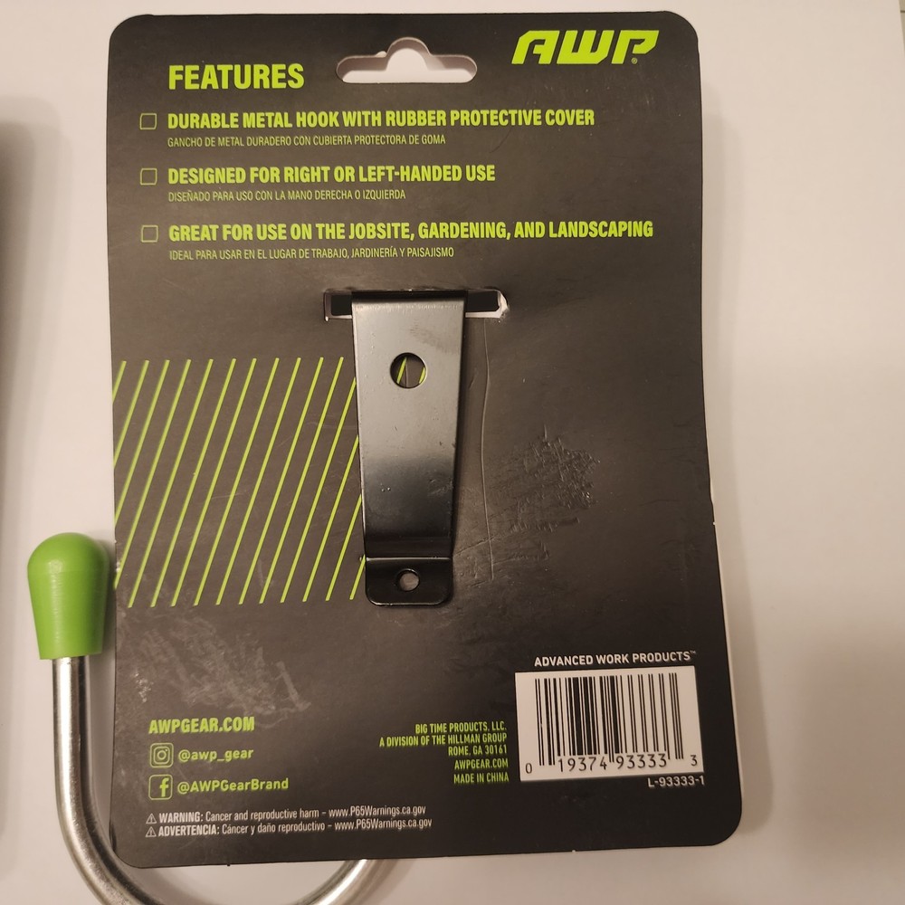 2x Pack: AWP Monster Tool Hook For Work Tool Belts