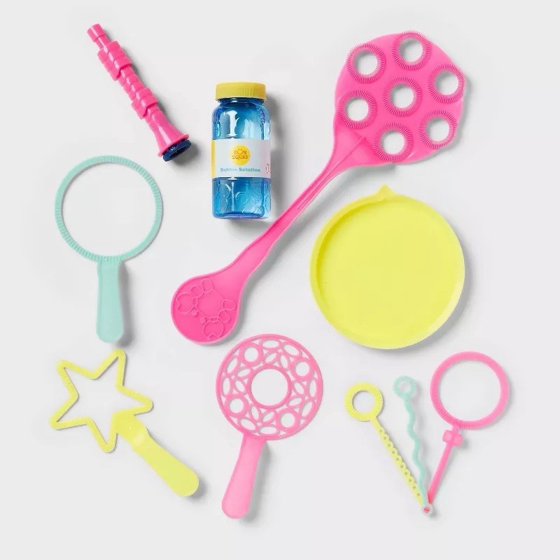 Sun Squad Bubble Playset 10 Pieces