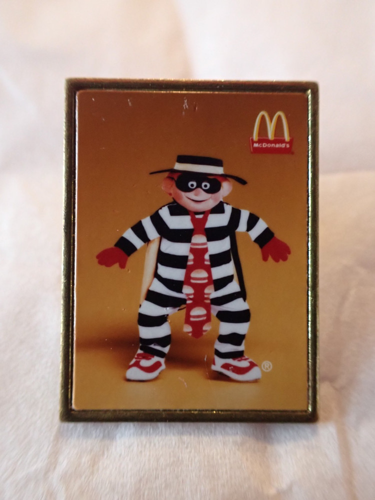 McDonalds Hamburglar Lapel Pin NICE