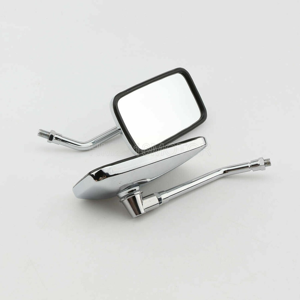 Chrome Rearview Side Mirrors For Honda Valkyrie 1500 GL1500CF Interstate