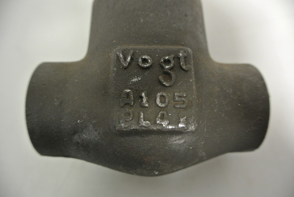 1" VOGT FLOWSERVE 2191 CHECK VALVE THREADED A105 NEW