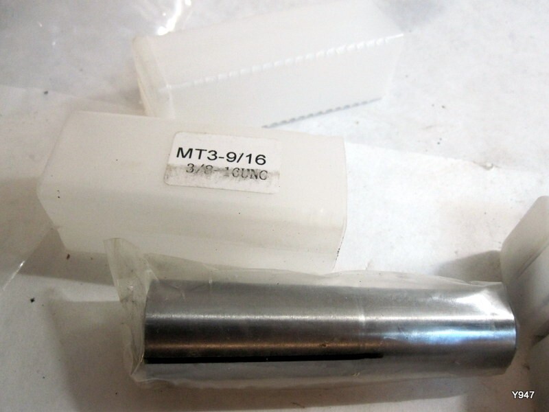 9 Pc Morse Taper Collet Set see description