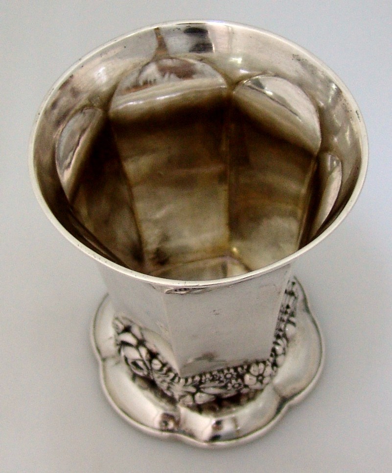Austrian Continental 800 Silver Beaker Lienz Austria 1850