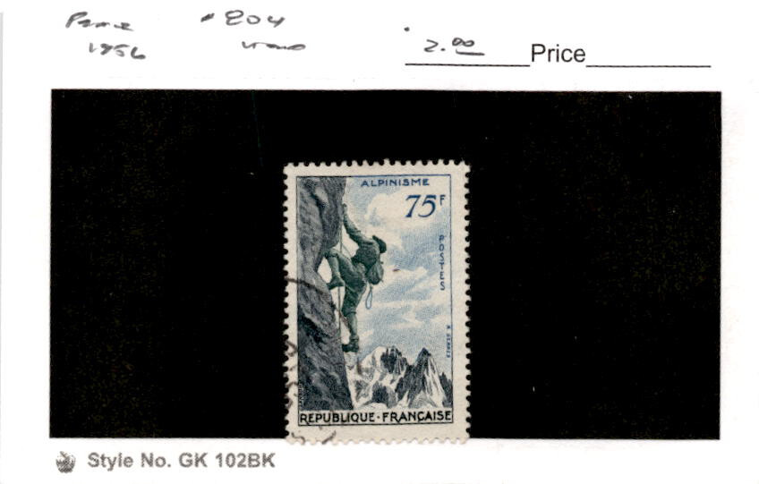France, Postage Stamp, #804 Used, 1956 (AB)