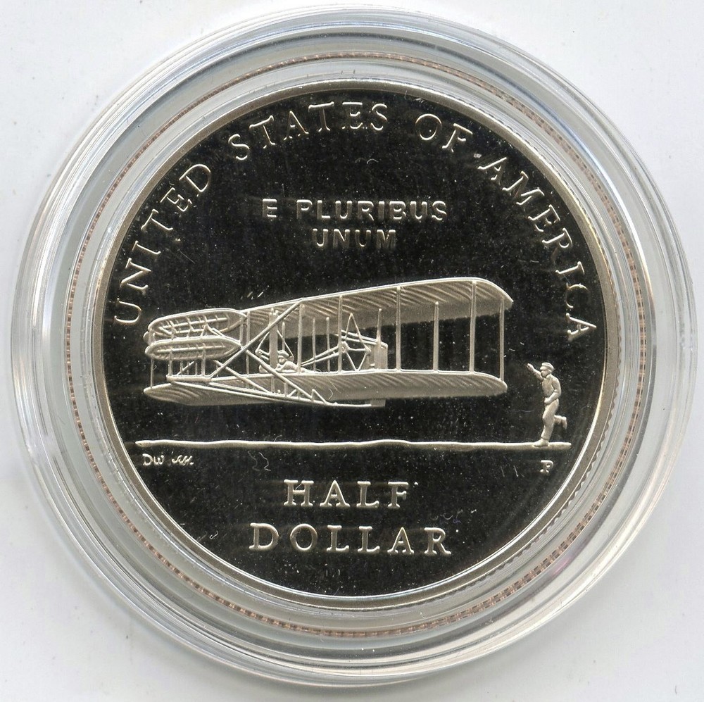 2003 Wright Monument Proof Half Dollar US Mint Commemorative Coin - Q783