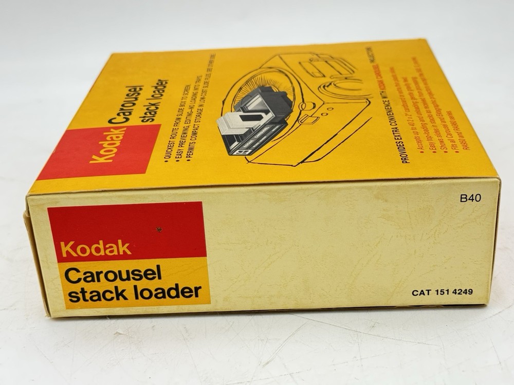 Kodak Carousel Stack Loader #B40 with Box & Instructions