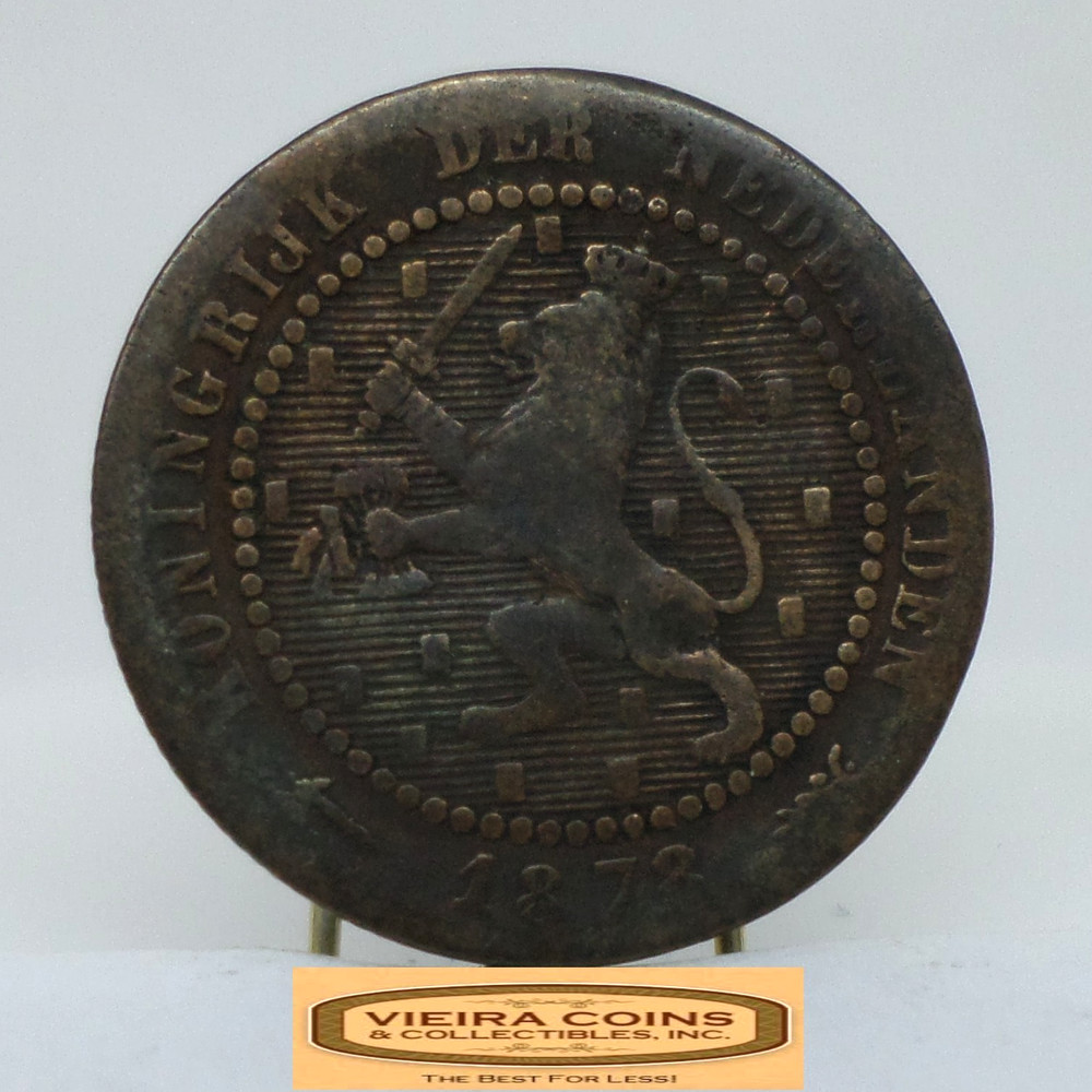 1878 Netherlands 1 Cent - #C56390NQ