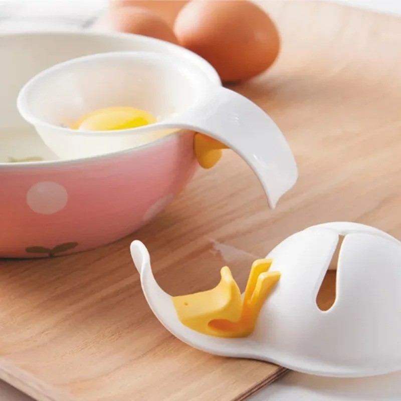 Plastic Egg Yolk Separator – Egg White Filter Kitchen Baking Tool