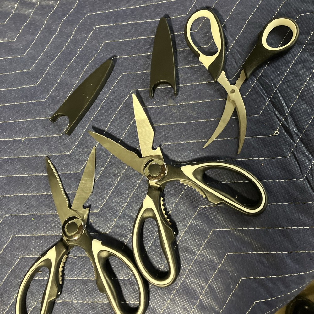 Set Of Three Kitchen Shears