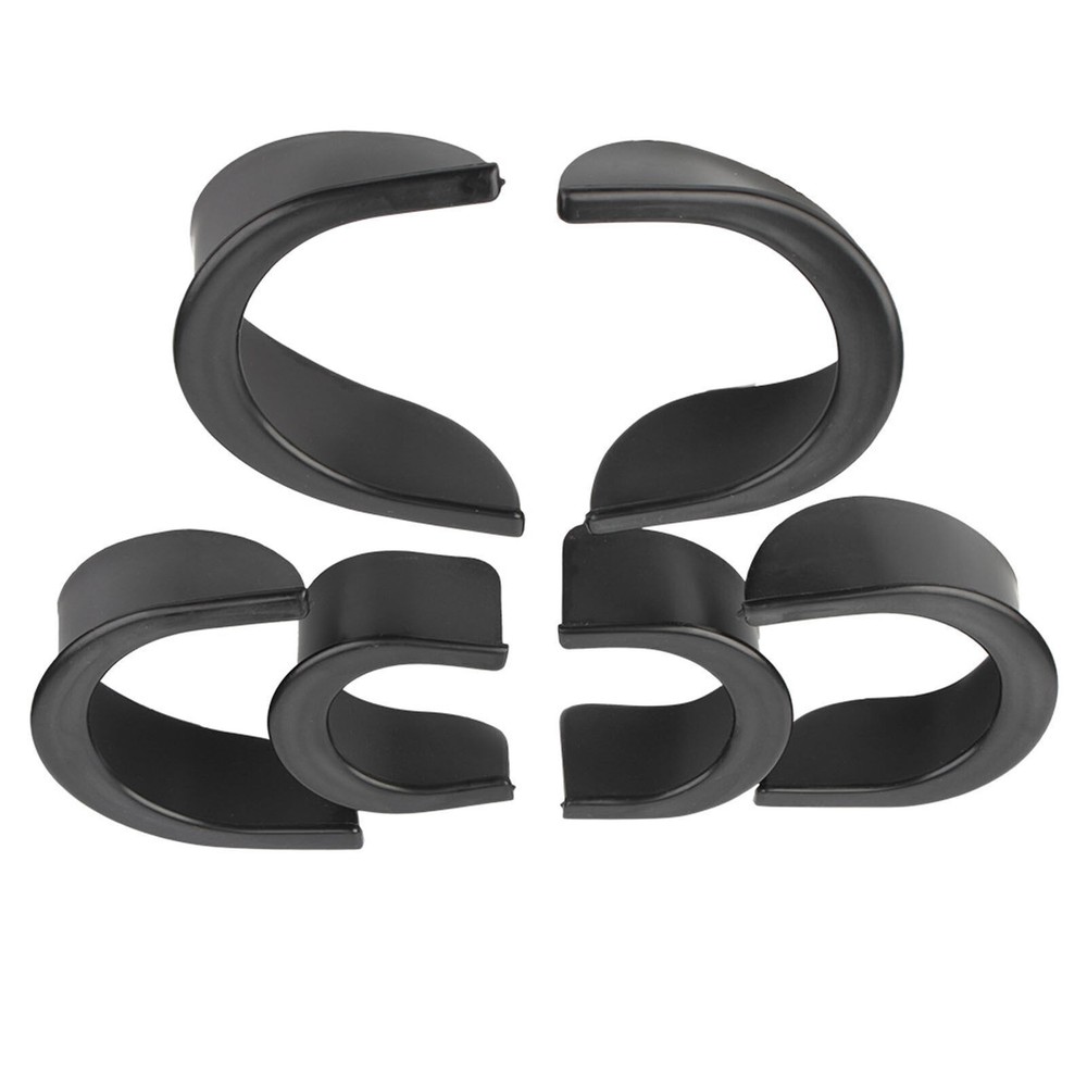 6 Pcs Billiard Pool Table Hole Pocket Rubber Liners Accessory Set
