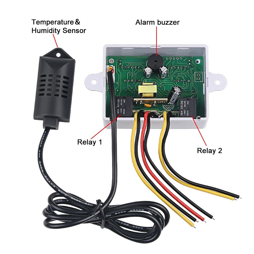 for W1099 digital controller for precise temperature and humidity control