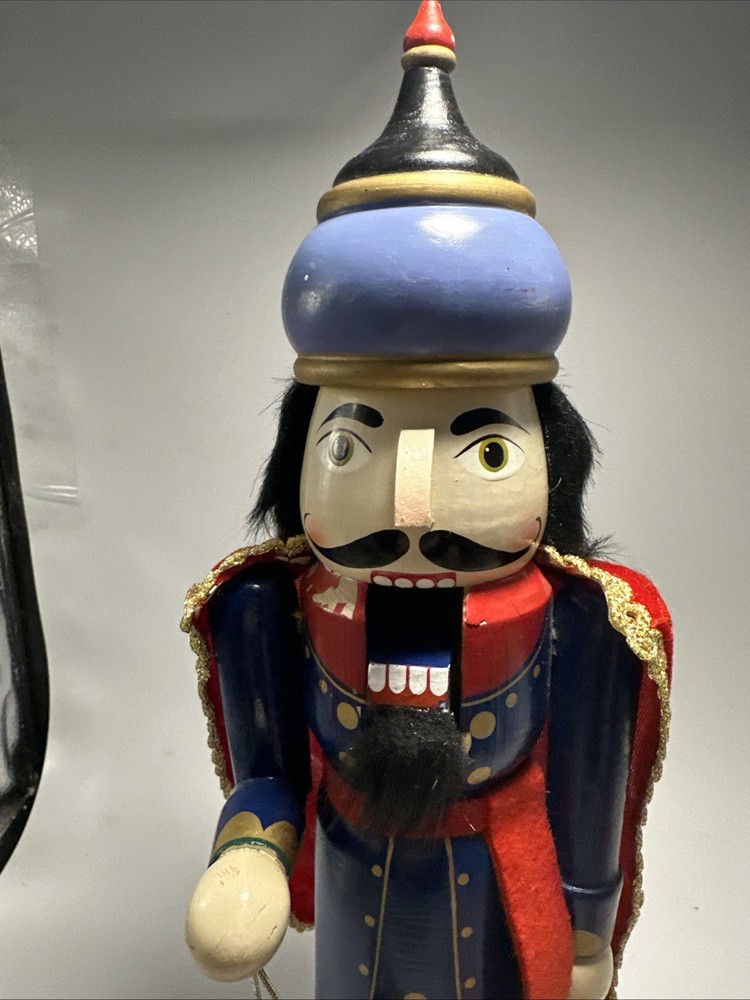 #F8-Christmas Holiday 15" Wood Nutcracker
