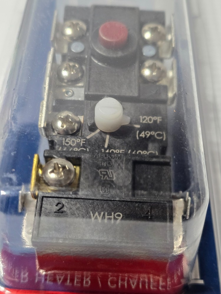 Camco 07843 Single Element Water Heater Thermostat w/ HLC, Apcom Style